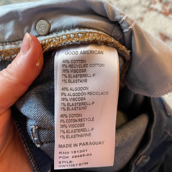 SOLD!!! Good American Good Legs Skinny Jeans sz16 - Picture 8 of 10